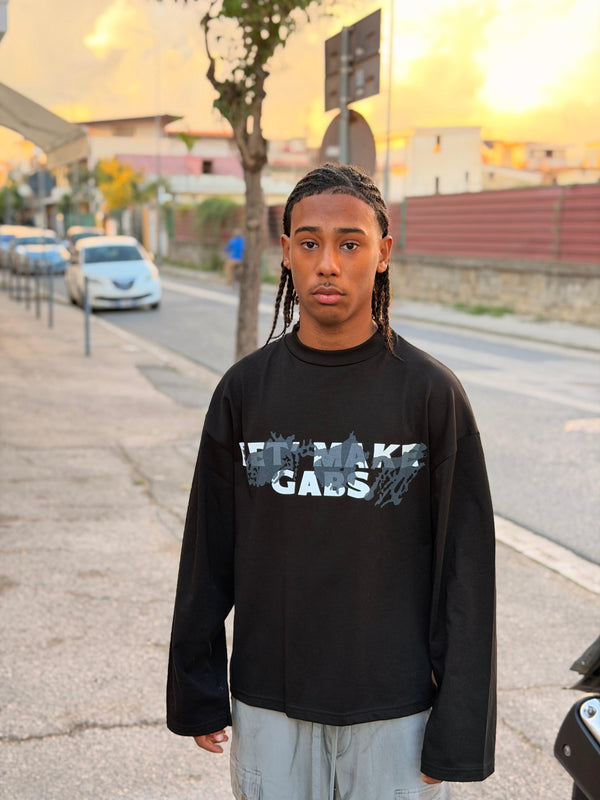 T-SHIRT MANICA LUNGA “MAKE”
