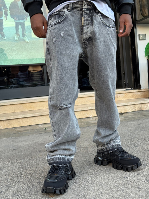 BAGGY CNT VEINS BLACK