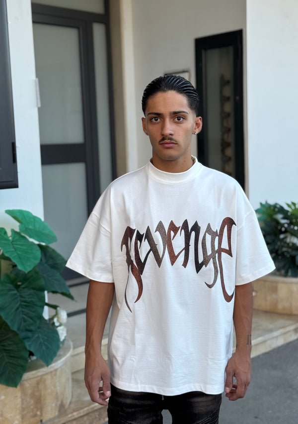T-SHIRT BUNKER “REVENGE” GLITTER