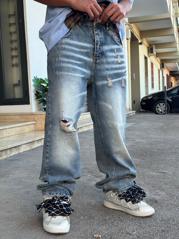 BAGGY CNT 01 SABBIATO