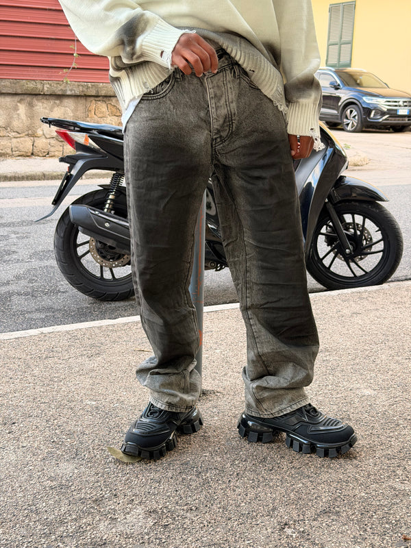 BAGGY DEGRADE’ BLACK