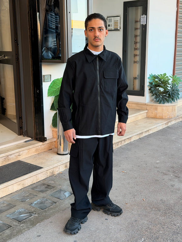 COORDSET FRLV CAMICIA BLACK