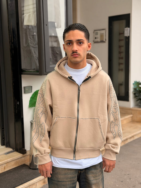 HOODIE BUNKER STRAS “LEFAR”