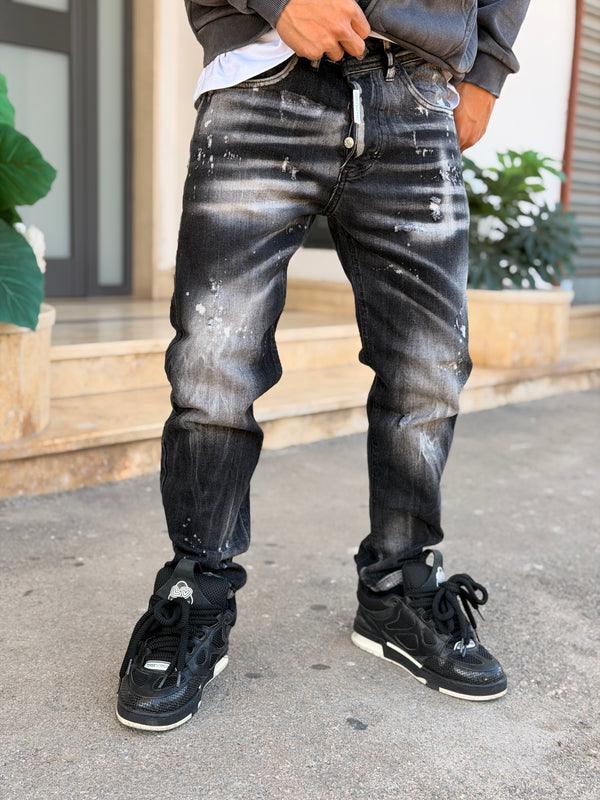DENIM CNTC BLACK