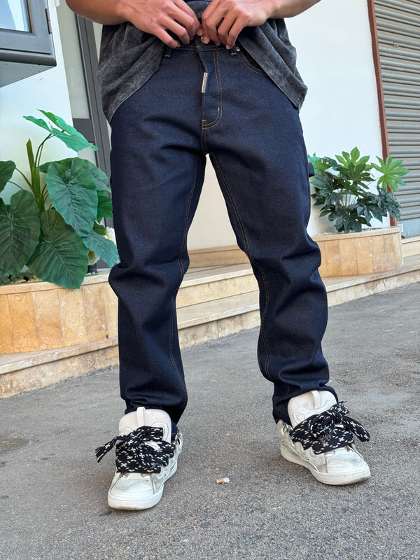 BAGGY CNT CARPENTER BLU DENIM