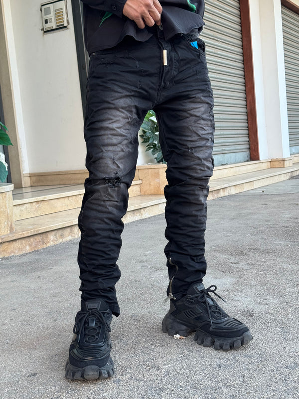 BIKER CNT MOD D.N BLACK SFUMATO