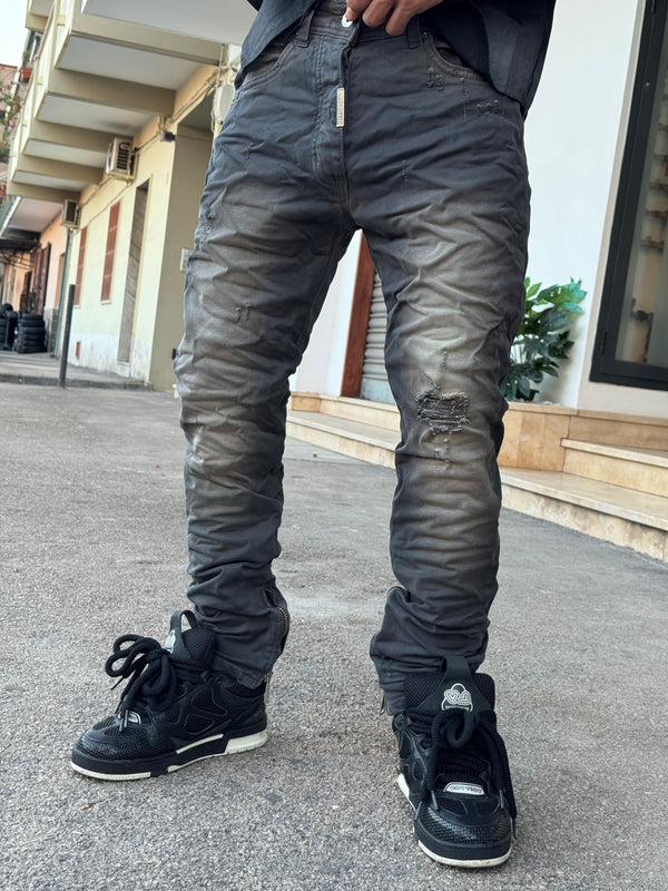 BIKER CNT MOD D.N GREY SFUMATO