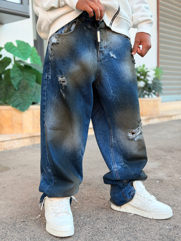 SUPER BAGGY CNT SPIDER EFFECT