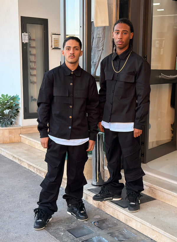 COORDSET FEAR “SINGAPORE” BLACK