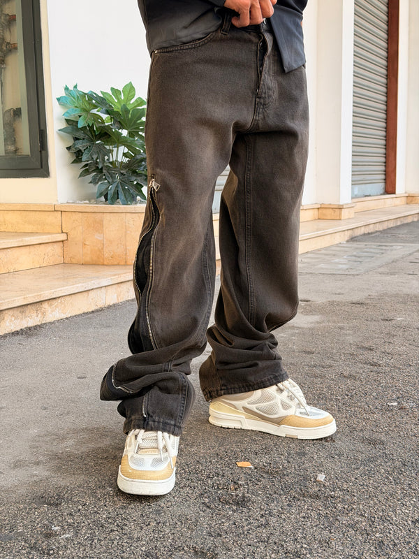 FLARE ZIP SABBIATO