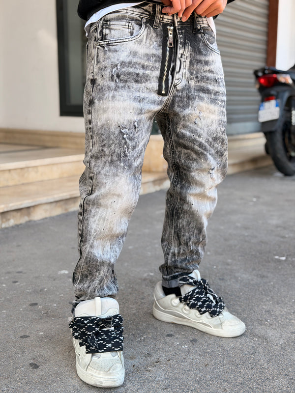 DENIM CNT MARBLE EFFECT 2 BLACK